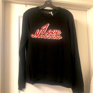 NWT Love Moschino Black Sweater